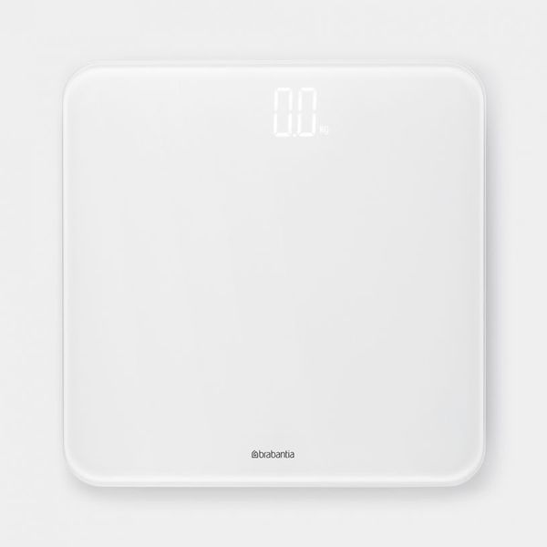 Brabantia ReNew personenweegschaal, op batterijen White