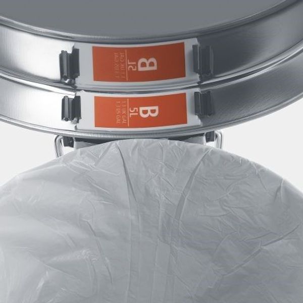 Brabantia PerfectFit afvalzakken met trekbandsluiting, dispenser pack Code B, 5L, 40 stuks / pcs