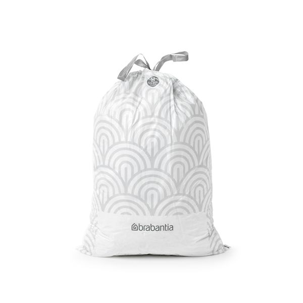 Brabantia PerfectFit afvalzakken met trekbandsluiting, rol Code H, 50-60L, 20 stuks / pcs