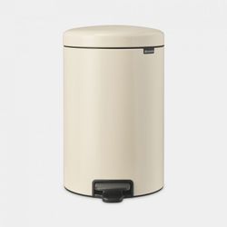 Brabantia NewIcon pedaalemmer 20 liter met kunststof binnenemmer Soft Beige