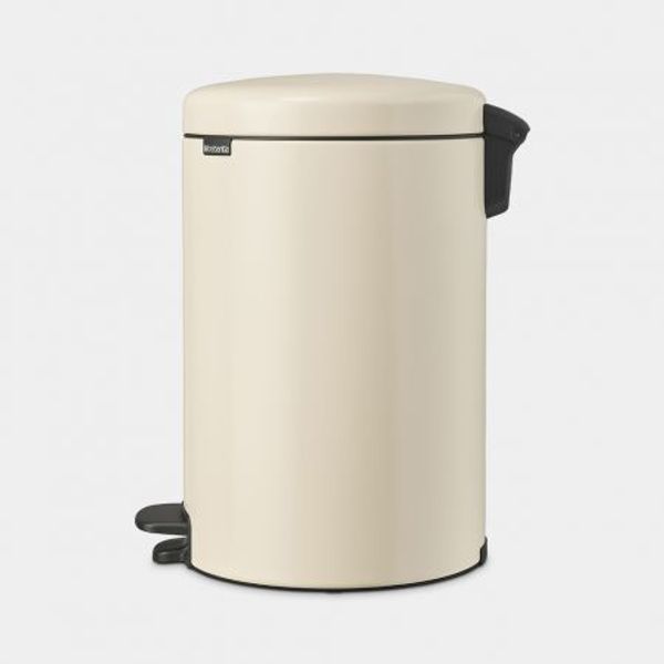 Brabantia NewIcon pedaalemmer 20 liter met kunststof binnenemmer Soft Beige