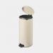 Brabantia NewIcon pedaalemmer 30 liter met kunststof binnenemmer Soft Beige