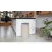 Brabantia Touch Bin afvalemmer 40 liter met kunststof binnenemmer Soft Beige