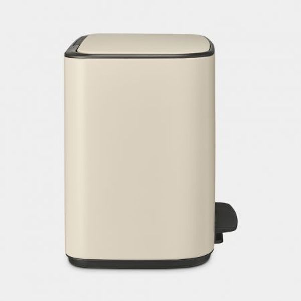 Brabantia Bo pedaalemmer 36 liter met kunststof binnenemmer Soft Beige