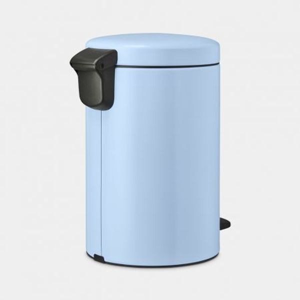 Brabantia NewIcon pedaalemmer 12 liter met kunststof binnenemmer Dreamy Blue