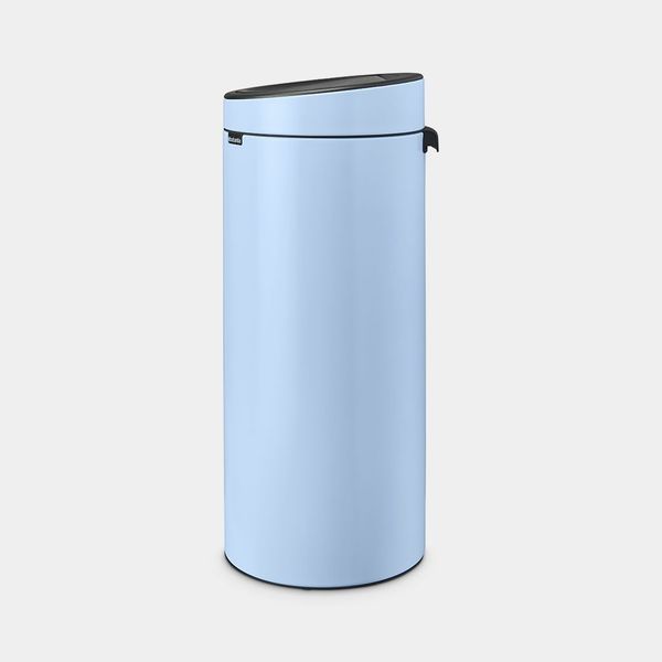 Brabantia Touch Bin afvalemmer 30 liter met kunststof binnenemmer Dreamy Blue