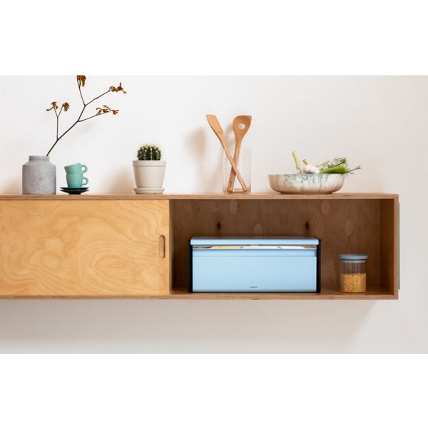 Brabantia Broodtrommel met klepdeksel Dreamy Blue