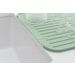 Brabantia SinkSide afdruipmat siliconen 44 x 32 cm Jade Green