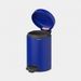 Brabantia NewIcon pedaalemmer 3 liter Mineral Powerful Blue