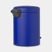 Brabantia NewIcon pedaalemmer 5 liter met kunststof binnenemmer Mineral Powerful Blue