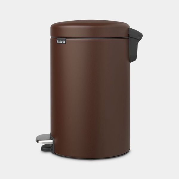 Brabantia NewIcon pedaalemmer 12 liter Mineral Cosy Brown