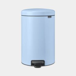 Brabantia NewIcon pedaalemmer 3 liter met kunststof binnenemmer Dreamy Blue