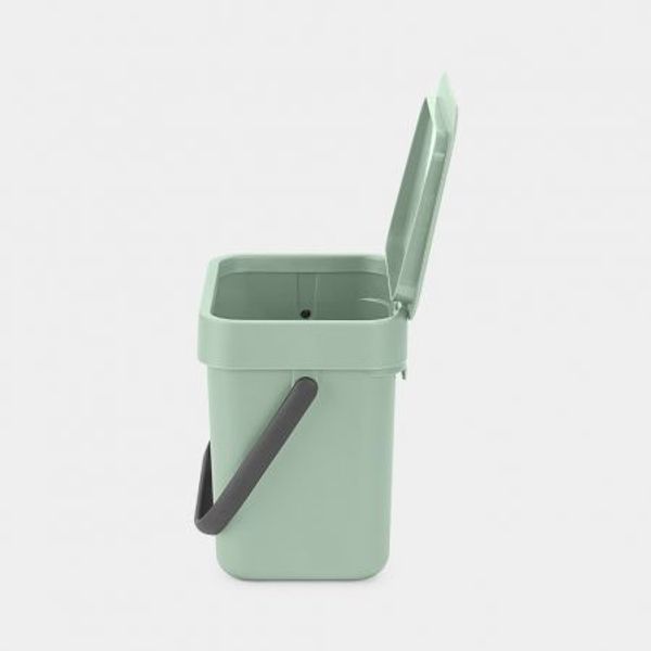 Brabantia Sort & Go afvalemmer 6 liter Jade Green