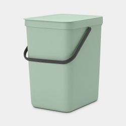 Sort & Go afvalemmer 25 liter Jade Green 