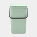 Brabantia Sort & Go afvalemmer 25 liter Jade Green