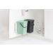 Brabantia Sort & Go inbouwemmer 2 x 12 liter Jade Green en Dark Grey