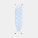 Brabantia Strijkplank B, 124 x 38 cm Met strijkijzerhouder White 22 - Fresh Breeze