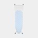 Brabantia Strijkplank B, 124 x 38 cm Met solide stoomunithouder White 25 - Fresh Breeze