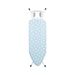 Brabantia Strijkplank C 124 x 45 cm met solide strijkijzerhouder White 25 - Fresh Breeze