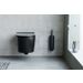 MindSet toiletborstel met houder Mineral Infinite Grey 