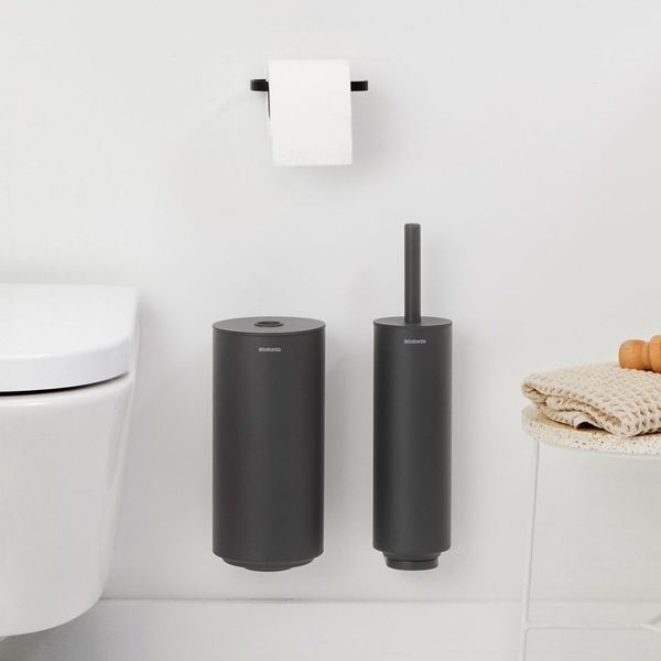 Brabantia MindSet toiletaccessoires, set van 3 Mineral Infinite Grey