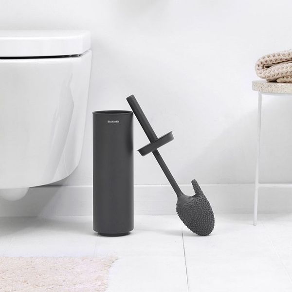 Brabantia MindSet toiletborstel met houderMindSet vervangingsborstel - Brosse de remplacement - Dark Grey