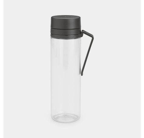 Make & Take bouteille d'eau avec filtre 0,5 litre Dark Grey  Brabantia