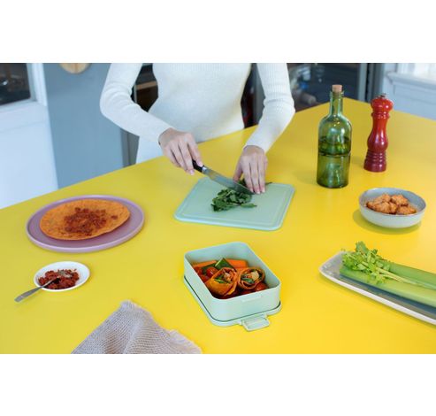 Make & Take lunchbox moyenne en plastique Jade Green  Brabantia