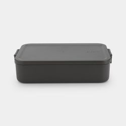 Brabantia Make & Take Bento lunchbox large kunststof Dark Grey 