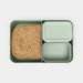 Make & Take Bento lunchbox large, kunststof Jade Green 