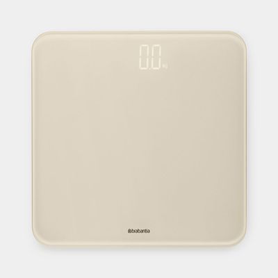 ReNew personenweegschaal, op batterijen Soft Beige  Brabantia