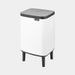 Brabantia Bo Hi Afvalemmer 7L White                  