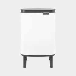 Brabantia Bo Hi Afvalemmer 7L White                  