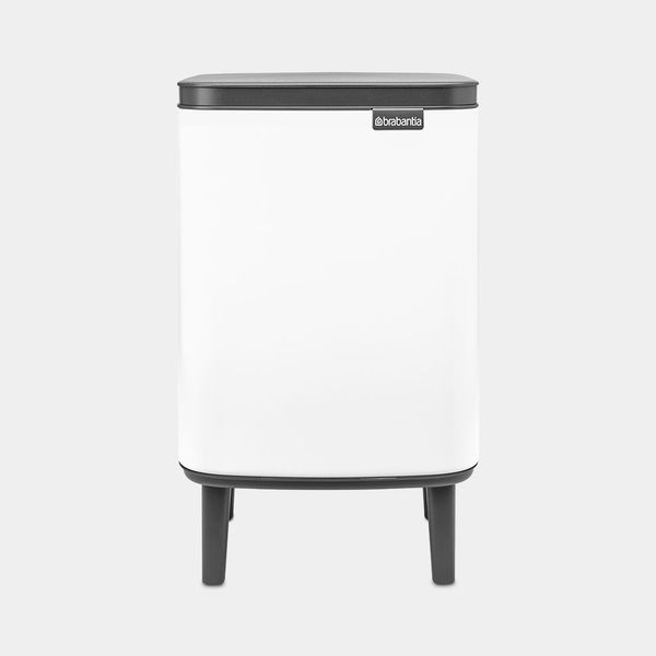 Brabantia Bo Hi Afvalemmer 7L White                  