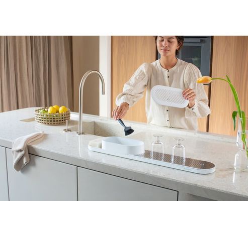 SinkStyle set organiseur, 2 pièces (organiseur et plateau de séchage) Mineral Fresh White  Brabantia