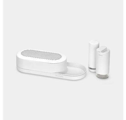 SinkStyle set organiseur, 3 pièces (plateau de séchage et distributeurs de savon et de liquide vaisselle) Mineral Fresh White  Brabantia