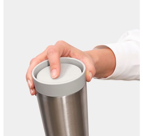 Make & Take isoleerbeker 0,36 liter Light Grey  Brabantia