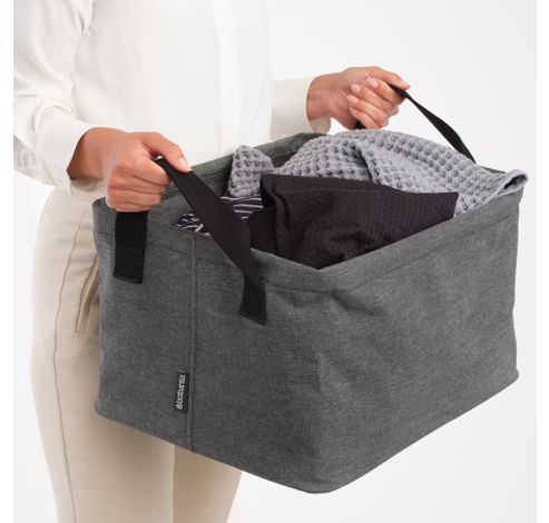 Panier à linge pliable 35 litres Pepper Black  Brabantia