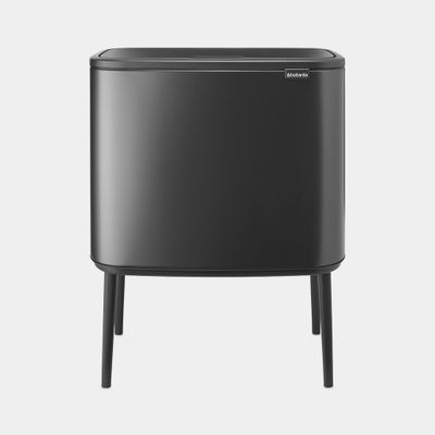 Bo Touch Bin afvalemmer 11 + 23 liter met 2 kunststof binnenemmers Confident Grey  Brabantia