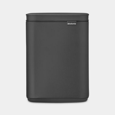 Bo afvalemmer 4 liter met kunststof binnenemmer Mineral Infinite Grey  Brabantia