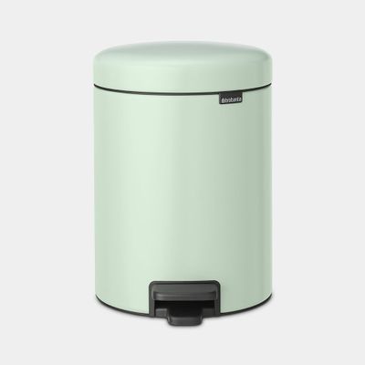 NewIcon poubelle à pédale 5 litres avec seau intérieur synthétique Jade Green  Brabantia