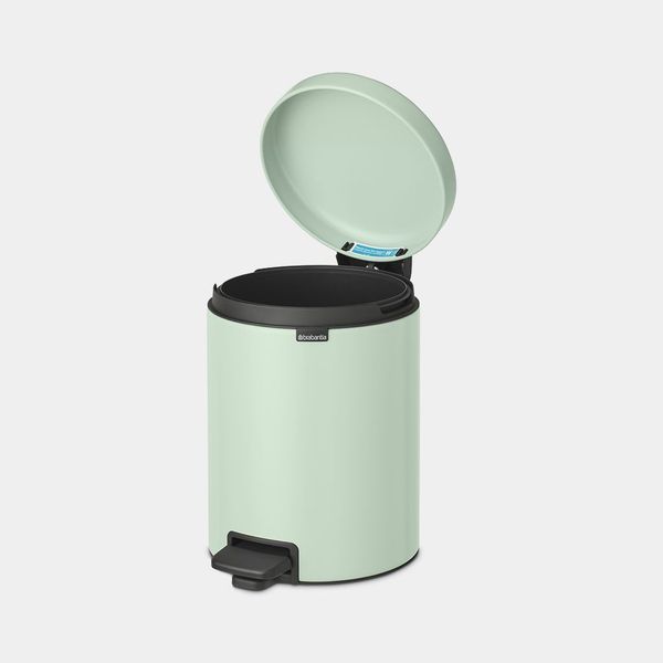 Brabantia NewIcon pedaalemmer 5 liter met kunststof binnenemmer Jade Green