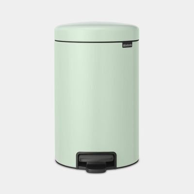 NewIcon pedaalemmer 12 liter met kunststof binnenemmer Jade Green  Brabantia