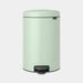 Brabantia NewIcon pedaalemmer 20 liter met kunststof binnenemmer Jade Green