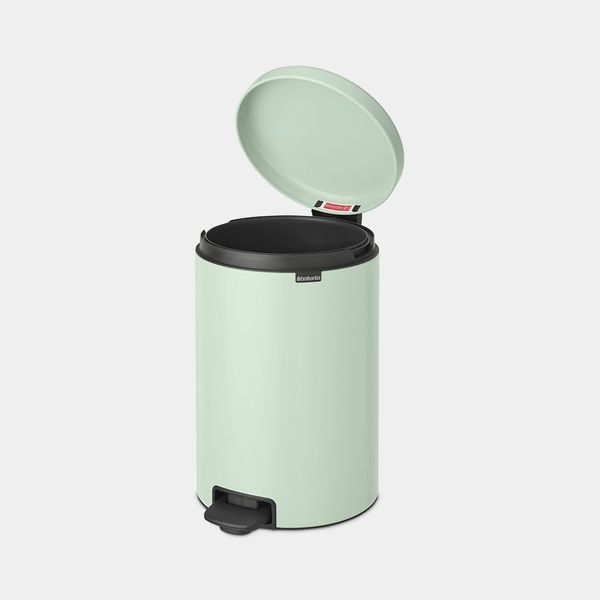 Brabantia NewIcon pedaalemmer 20 liter met kunststof binnenemmer Jade Green