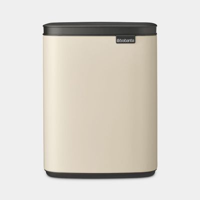 Bo afvalemmer 7 liter met kunststof binnenemmer Soft Beige  Brabantia