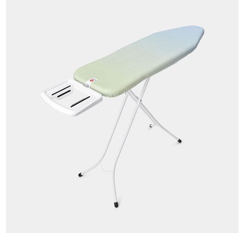 Table à repasser B, 124x38 cm Soothing Sea avec repose-fer solide White 22  Brabantia