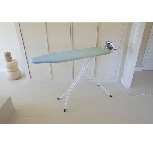 Table à repasser B, 124x38 cm Soothing Sea avec repose-fer solide White 22  Brabantia