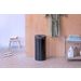 Brabantia Wasbox 35 liter met kunststof deksel Matt Black / Dark Grey