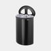 Brabantia Wasbox 55 liter met kunststof deksel Matt Black / Dark Grey